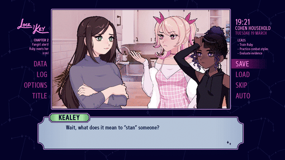 Lock & Key: A Magical Girl Mystery Screenshot