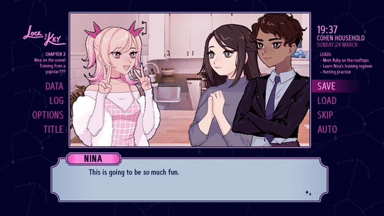 Lock & Key: A Magical Girl Mystery Screenshot