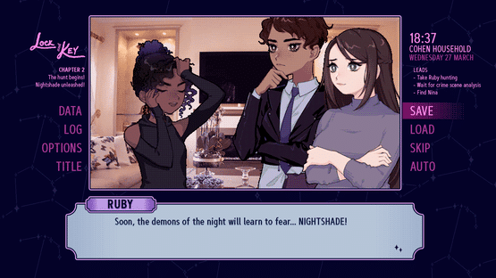 Lock & Key: A Magical Girl Mystery Screenshot