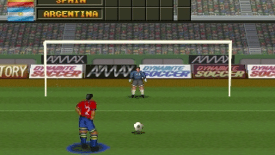 Dynamite Soccer 98 Screenshot