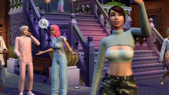 The Sims 4: Moonlight Chic Kit Screenshot