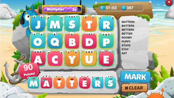 LiteracyPlanet: Word Mania Screenshot