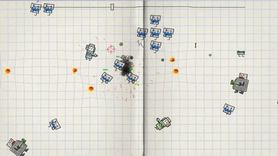 Choke on my Groundhog, You Bastard Robots gameplay screenshot 1