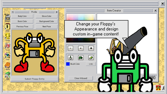 MyFloppy Online! Screenshot