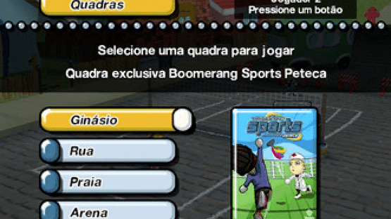 Zeebo Sports Peteca Screenshot