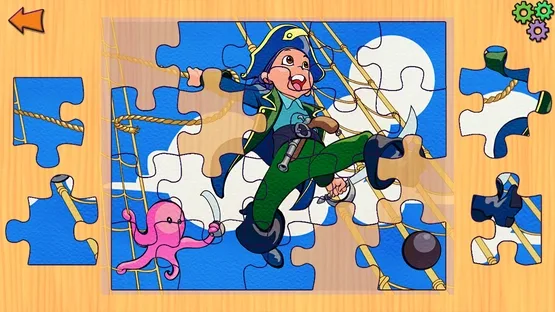 Pirates Jigsaw Puzzle for Kids & Toddlers screenshot 3