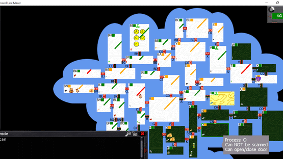 Command Line Mazer Screenshot