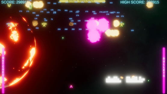 Neon Invaders Screenshot