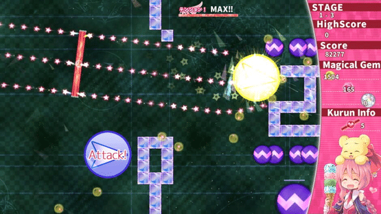 Magical Stick Girl Miracle Kurun Screenshot