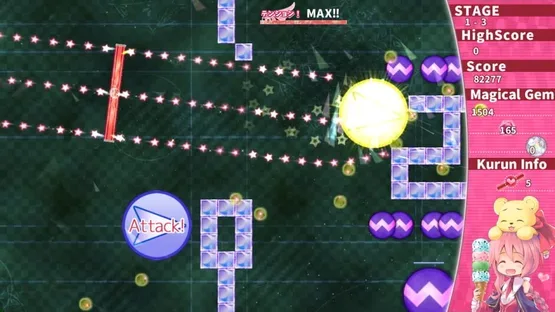 Magical Stick Girl Miracle Kurun gameplay screenshot 10