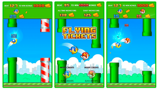 Flying Tickets Screenshot