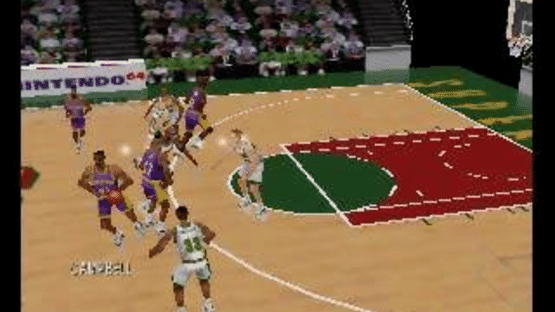 Kobe Bryant in NBA Courtside Screenshot