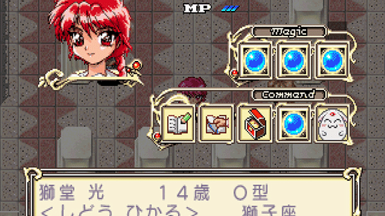 Magic Knight Rayearth Screenshot