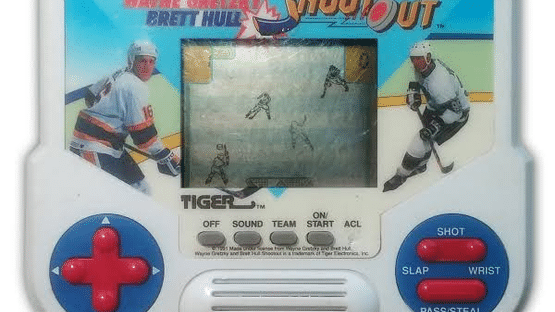 Wayne Gretzky and Brett Hull Shootout Hockey Screenshot