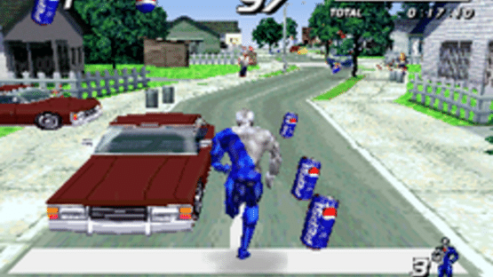 Pepsiman Screenshot