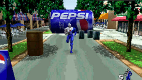 Pepsiman Screenshot