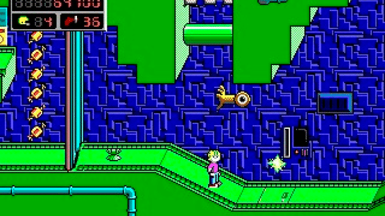 Commander Keen in Goodbye, Galaxy!: The Armageddon Machine Screenshot