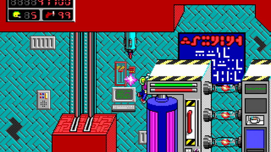 Commander Keen in Goodbye, Galaxy!: The Armageddon Machine Screenshot