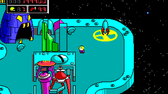 Commander Keen in Aliens Ate My Baby Sitter! Screenshot