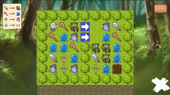 Wacha-wacha Puzzle: Neito to Norowareshi Shukufuku no Mori screenshot 2