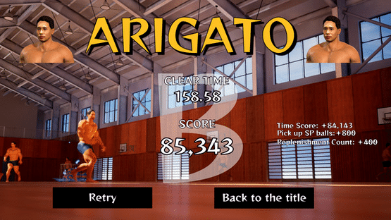 A Game That Saves the Muscles Caught in the Ceiling of the Gymnasium Screenshot