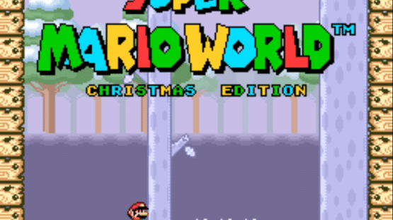 Super Mario World: Christmas Edition Screenshot