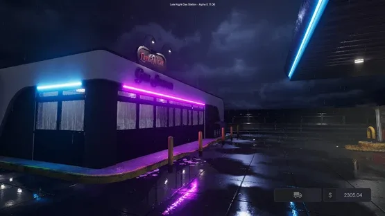 Late Night Gas Station screenshot 2