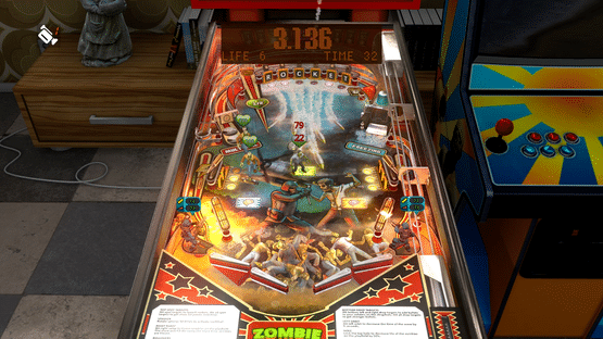 Zaccaria Pinball: Zombie Invasion Screenshot