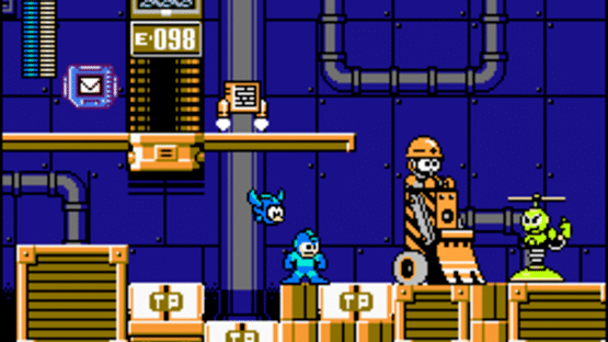 Make a Good 48 Hour Mega Man Level Screenshot