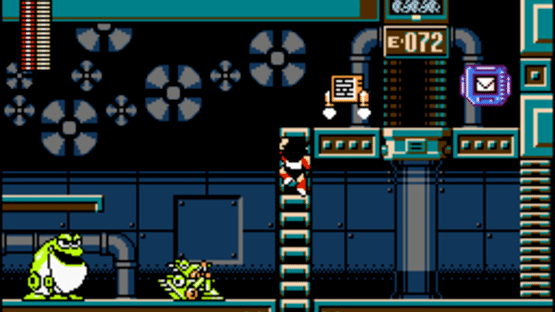 Make a Good 48 Hour Mega Man Level Screenshot