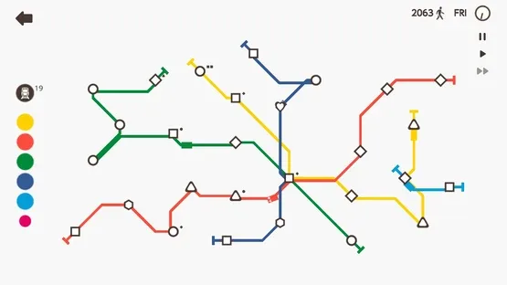 Mini Subway: Logic on the Metro Line screenshot 2