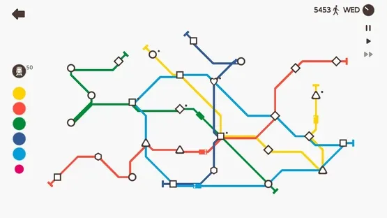 Mini Subway: Logic on the Metro Line screenshot 4