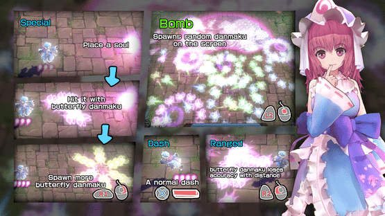 The Disappearing of Gensokyo: Youmu, Yuyuko Screenshot