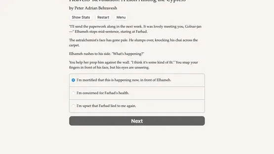 Heavens' Revolution: A Lion Among the Cypress screenshot 2