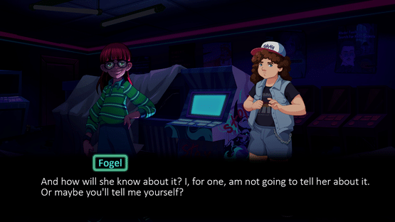 Fogel and Porki Evil Arcade Screenshot