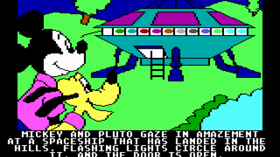 Mickey's Space Adventure Screenshot