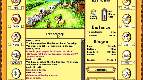 The Oregon Trail Deluxe Screenshot