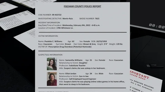 Case Files: The Death of Paulette Williams screenshot 1