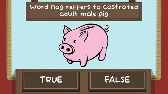 The Pig Quiz Screenshot