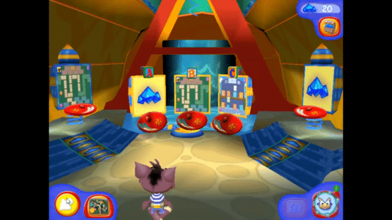 JumpStart 3D Virtual World: The Legend of Grizzly McGuffin Screenshot