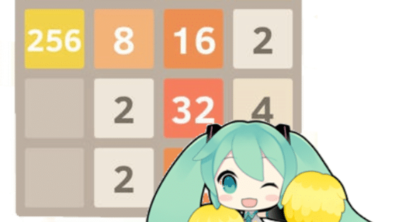 Miku no 2048 Screenshot