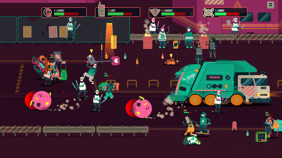 PixelJunk: Scrappers Deluxe Screenshot