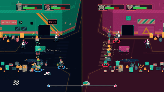 PixelJunk: Scrappers Deluxe Screenshot