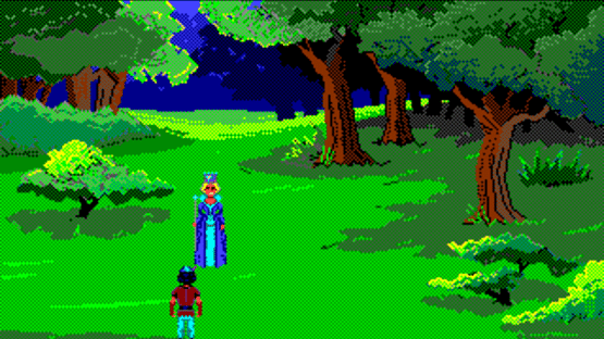 Roberta Williams' King's Quest I: Quest for the Crown Screenshot