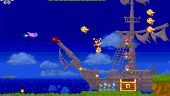 Parodius gameplay screenshot 2