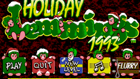 Holiday Lemmings Screenshot