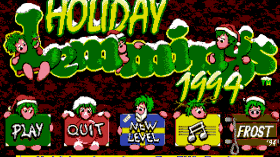 Holiday Lemmings Screenshot