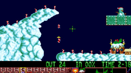 Holiday Lemmings Screenshot