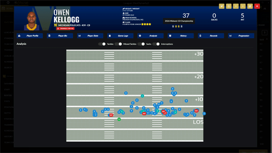 Draft Day Sports: College Football 2023 Screenshot