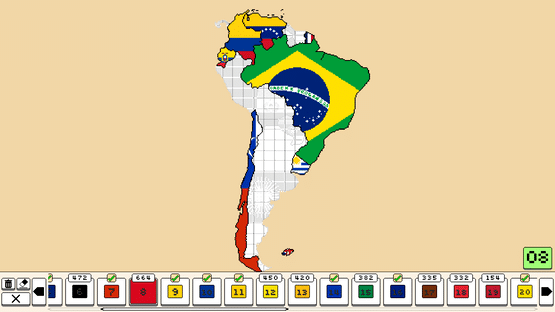 Coloring Pixels: Flag 2 Pack Screenshot